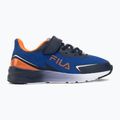 Kinder Sneaker FILA Crusher V surf the web/scarlet ibis 2