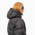 Damen-Skijacke Nikkie Newport Logo black 2