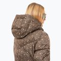 Damen-Skijacke Nikkie Newport Logo camel 3