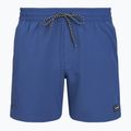Herren-Badeshorts Hurley Solid Volley Swim Short Blue/Brown