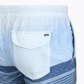 Herren-Badeshorts Hurley Epic Ombre Volley Swim Short blue/white 4