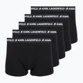 Herren Boxershorts KARL LAGERFELD Logo Trunk 5er-Pack black