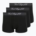 Herrenboxershorts KARL LAGERFELD Hotel Karl Lyocell Trunk 3er-Pack black