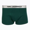 Herren-Boxershorts KARL LAGERFELD Elastic Trunk 3er-Pack dark sea/black/blue 3