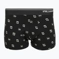 Herren-Boxershorts- und Socken-Set KARL LAGERFELD Ikon Trunk aop karl dot black 2