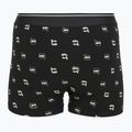 Herren-Boxershorts- und Socken-Set KARL LAGERFELD Ikon Trunk aop karl dot black 3