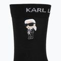 Herren-Boxershorts- und Socken-Set KARL LAGERFELD Ikon Trunk aop karl dot black 7