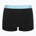 Herren-Boxershorts KARL LAGERFELD Logo Trunk Colorband 3er-Pack dark sea/indigo/blue 3