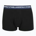 Herren-Boxershorts KARL LAGERFELD Logo Trunk Colorband 3er-Pack dark sea/indigo/blue 5
