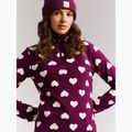 Fleecejacke für Damen Protest PRTSwana 1/4 Zip Active current purple 5