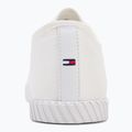 Tommy Hilfiger Damen Turnschuhe Canvas Lace Up weiß 6