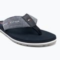 Flip-Flops Herren Tommy Hilfiger Chambray Beach Sandal desert sky 7