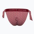 Bikini-Unterteil Tommy Hilfiger Cheeky Side Tie Bikini Print floral stripe regatta red 2