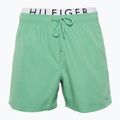 Herren Tommy Hilfiger Medium Drawstring Swim Shorts Dw fort grün