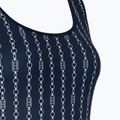 Tommy Hilfiger Frauen ein Stück Badeanzug One Piece Print (Ext) Flagge Kette dunkle Nacht navy 3