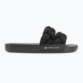 Badeschlappen Schlappen Damen Tommy Jeans Braided Slide frozen black 2