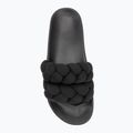 Badeschlappen Schlappen Damen Tommy Jeans Braided Slide frozen black 5