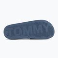 Tommy Jeans Pool Slide Ess DBX blaue Küste Herren-Flip-Flops 4