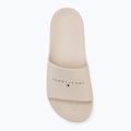 Badeschlappen Schlappen Herren Tommy Jeans Basic Sandal newsprint 5