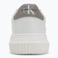 Calvin Klein Herrenschuhe YM0YM00681 Chunky Cupsole Monologo Lth triple bright white/rock ridge 6