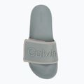 Badeschlappen Schlappen Herren Calvin Klein HM0HM01437 Adj Pool Slide TPU granite road 5