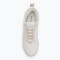 Calvin Klein Damenschuhe YW0YW01665 Eva Runner Socke Mix In Hitech hellweiß/cremeweiß/rosa 5