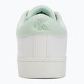 Calvin Klein Damenschuhe YW0YW01444 Classic Cupsole Lowlaceup Lth Wn Hellweiß/Mondlicht Jade 6