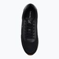 Calvin Klein Damen Schuhe YW0YW01888 Retro Runner Low Laceup Canvas schwarz/hellweiß 5