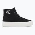 Calvin Klein Damen Turnschuhe YW0YW01764 Vulc Flatform Mid Cv Mg schwarz/hellweiß 2