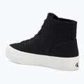 Calvin Klein Damen Turnschuhe YW0YW01764 Vulc Flatform Mid Cv Mg schwarz/hellweiß 3