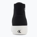 Calvin Klein Damen Turnschuhe YW0YW01764 Vulc Flatform Mid Cv Mg schwarz/hellweiß 6