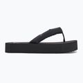 Damen Calvin Klein YW0YW01723 Strand Sandale Flatform Ttxr Satin dreifach schwarz Flip Flops 2
