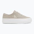 Calvin Klein Damen Turnschuhe YW0YW01763 Vulc Flatform Low Cv MG Eierschale/Sahne weiß 2
