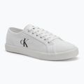 Calvin Klein Damen Turnschuhe YW0YW01762 Ess Vulc Low Cv Mg Wn dreifach hell weiß