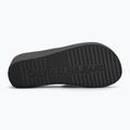 Calvin Klein Damen Flip Flops YW0YW01725 Beach Wedge Slide Canvas dreifach schwarz 4