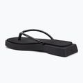 Calvin Klein YW0YW01716 Sq Low Wedge Sandal Stitch dreifach schwarz Flip Flops für Damen 3