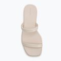 Calvin Klein Damen Flip-Flops HW0HW02417 Double Bar Slide - Gelee Schildkröte Taube 5