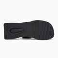 Calvin Klein Damen Flip Flops YW0YW01717 Sq Low Wedge Sandale Rope dreifach schwarz 4