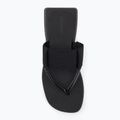 Calvin Klein Damen Flip Flops YW0YW01717 Sq Low Wedge Sandale Rope dreifach schwarz 5