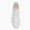 Calvin Klein Damen Turnschuhe YW0YW01764 Vulc Flatform Mid Cv Mg dreifach hellweiß 5