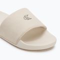 Calvin Klein Damen Flip-Flops YW0YW01713 Slide Monogram Hardware Schildkröte Taube 7