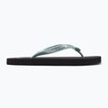 Calvin Klein Damen Flip Flops YW0YW01719 Strand Sandale Monologo Tpu schwarz/wolkenblau 2
