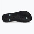 Calvin Klein Damen Flip Flops YW0YW01719 Strand Sandale Monologo Tpu schwarz/wolkenblau 4