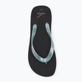 Calvin Klein Damen Flip Flops YW0YW01719 Strand Sandale Monologo Tpu schwarz/wolkenblau 5