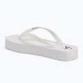 Damen Calvin Klein YW0YW01830 Strand Sandale Flatform Tpu hell weiß/schwarz flip flops 3