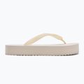 Calvin Klein Damen Flip Flops YW0YW01830 Strand Sandale Flatform Tpu Eierschale/helles Weiß 2