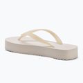 Calvin Klein Damen Flip Flops YW0YW01830 Strand Sandale Flatform Tpu Eierschale/helles Weiß 3
