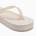 Calvin Klein Damen Flip Flops YW0YW01830 Strand Sandale Flatform Tpu Eierschale/helles Weiß 7