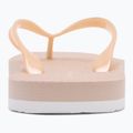 Calvin Klein Damen Flip Flops YW0YW01720 Thong+ Tpu Metallic flüsterrosa/hellweiß 6