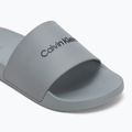 Calvin Klein Herren Flip-Flops HM0HM00455 Pool Slide Gummi Granit Straße 7